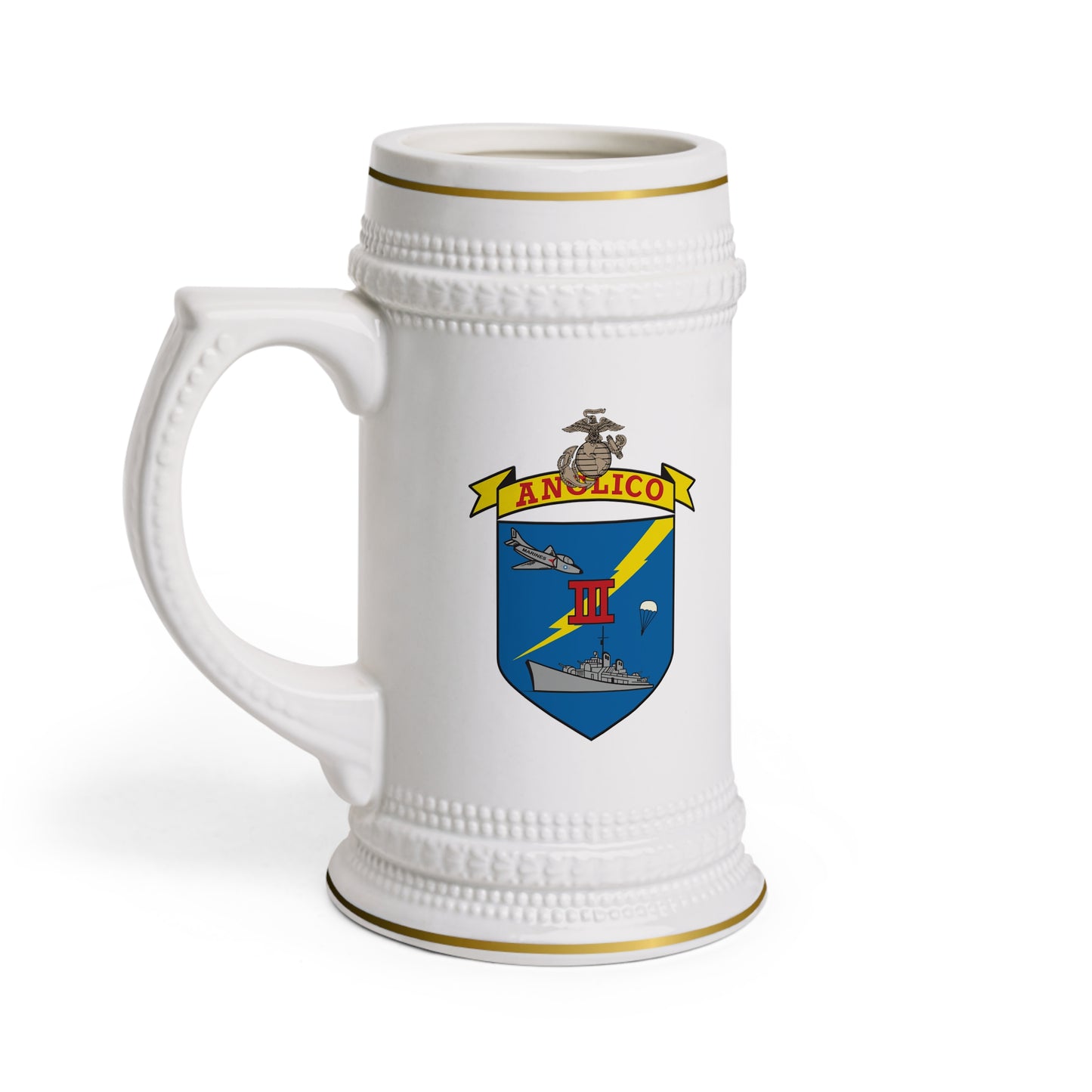 3rd ANGLICO 22oz Beer Stein