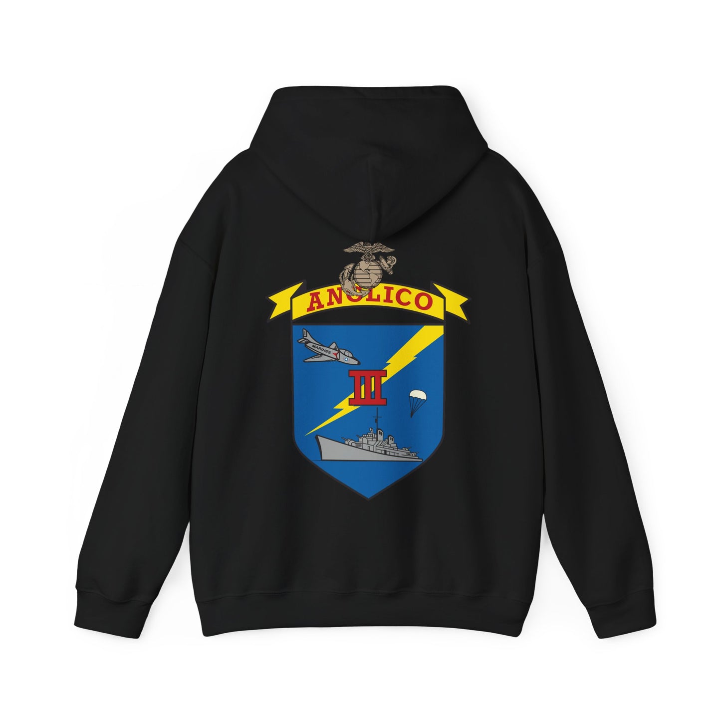 3D ANGLICO Crest Hoodie