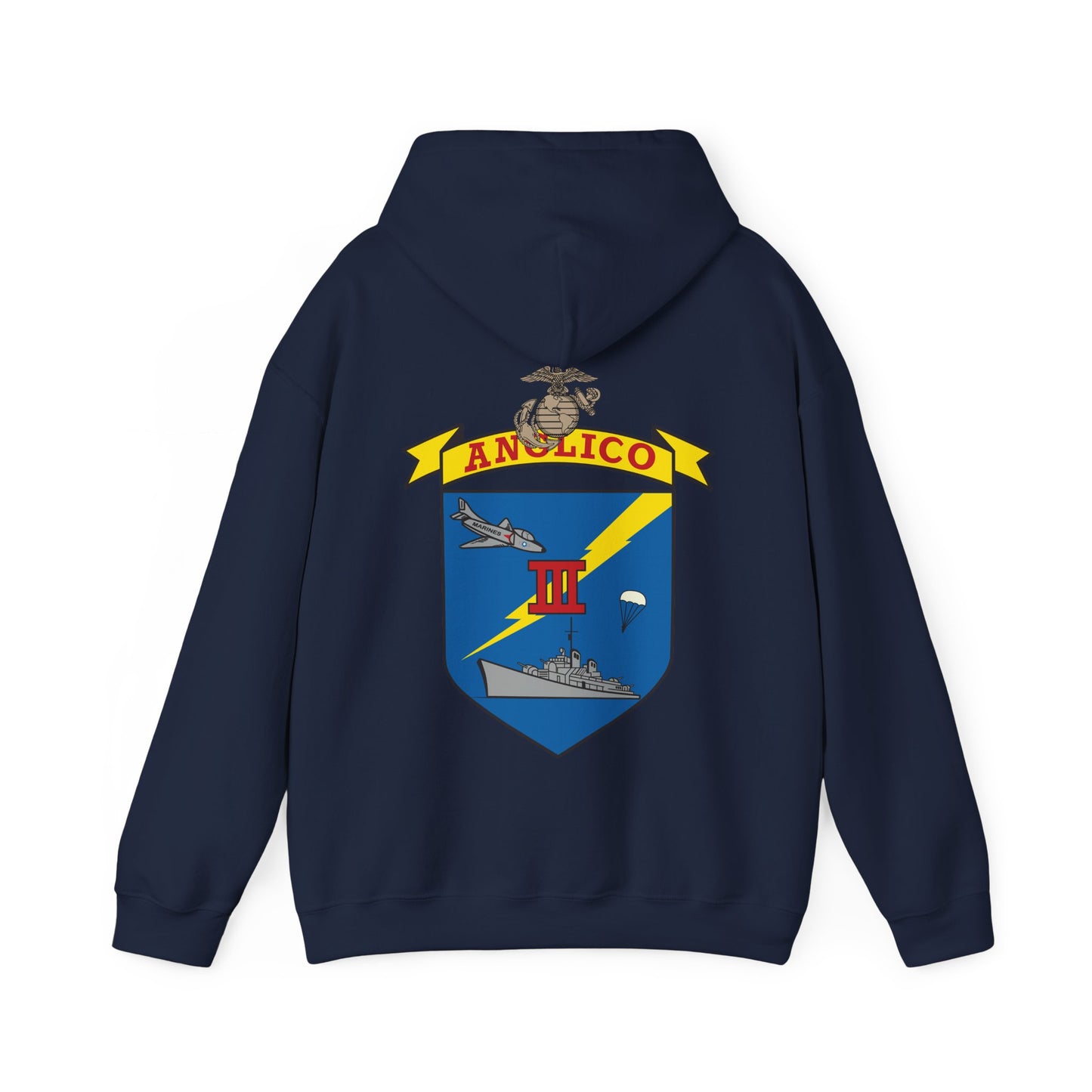 3D ANGLICO Crest Hoodie
