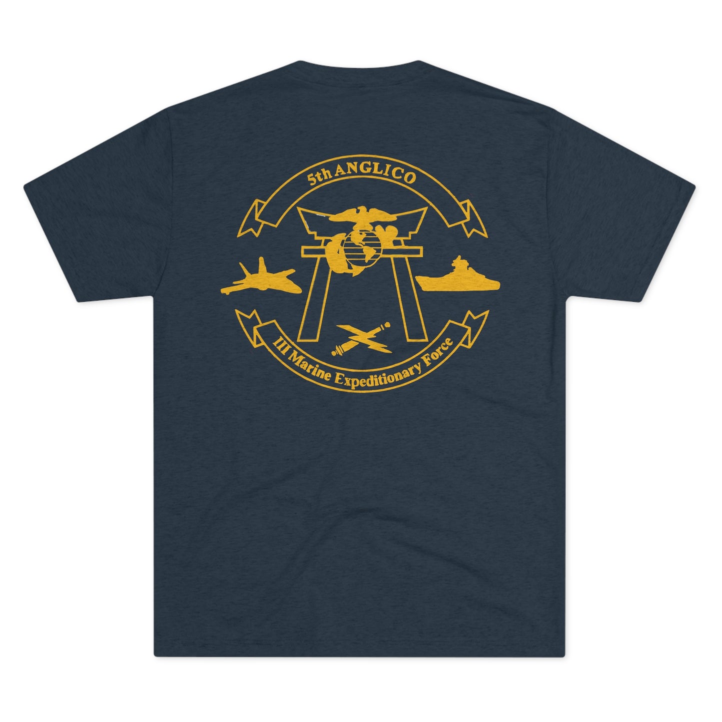 5th ANGLICO Crest Tee (Athletic)