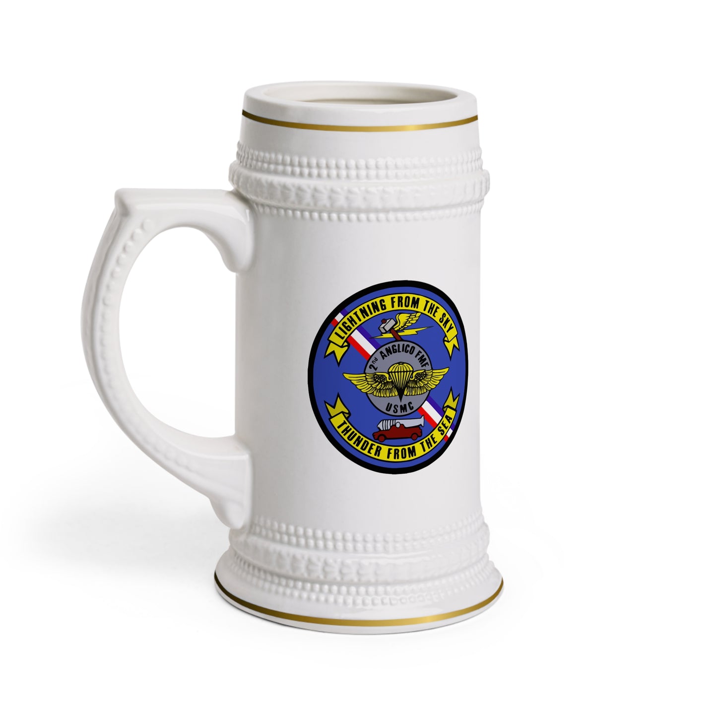 2nd ANGLICO 22oz Beer Stein