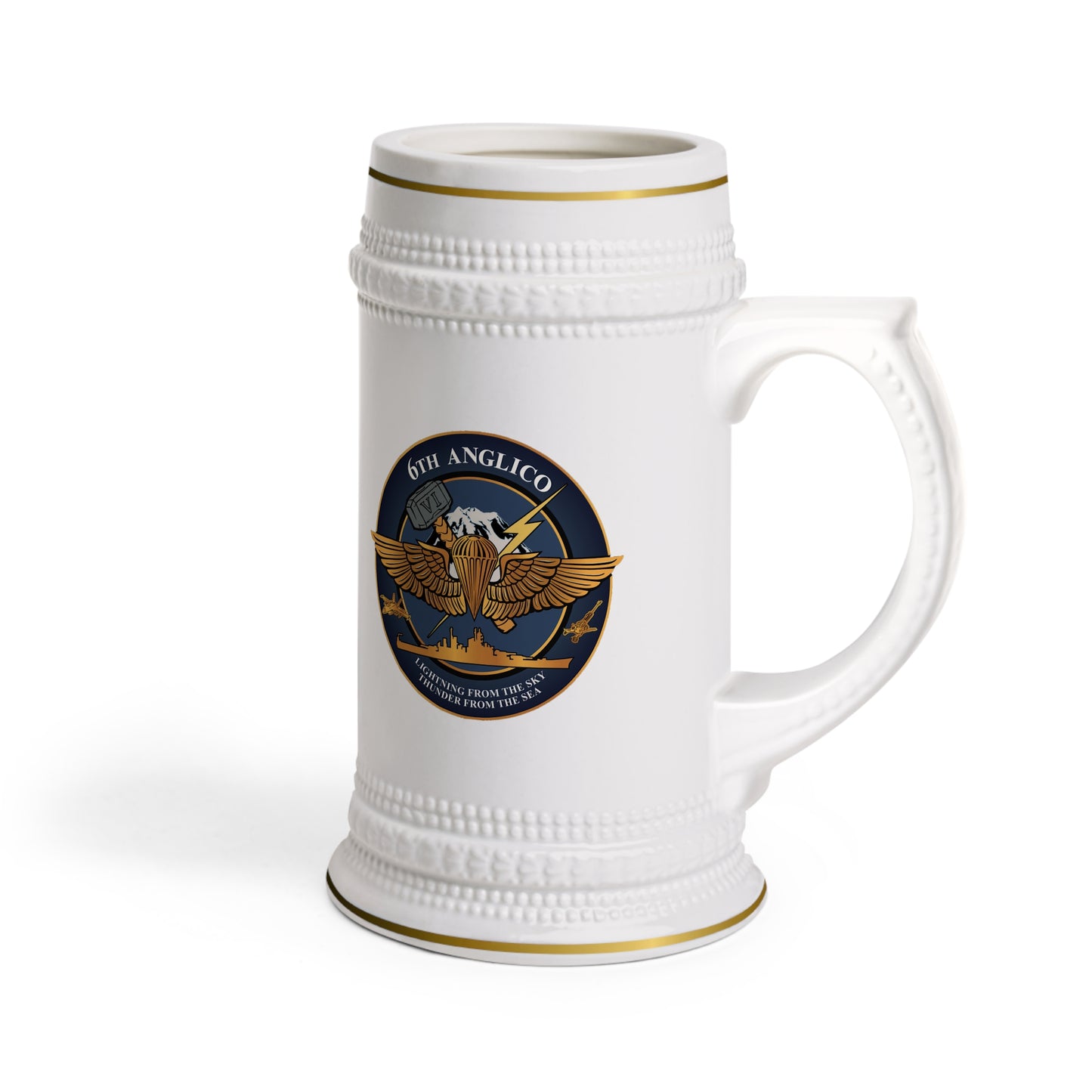 6th ANGLICO 22oz Beer Stein