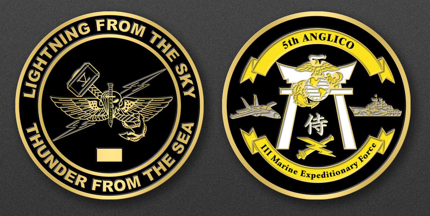 5th ANGLICO Challenge Coin