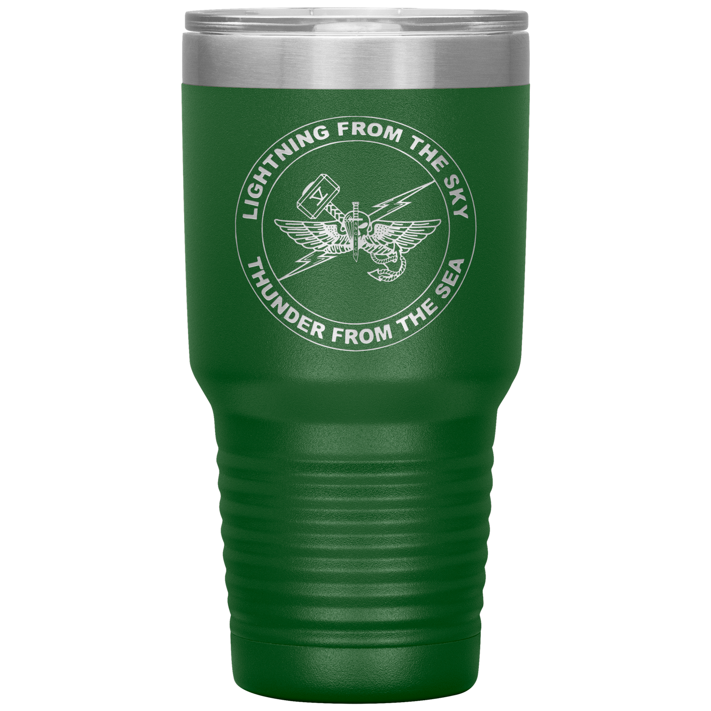 Green 5th ANGLICO 30oz Engraved Tumbler