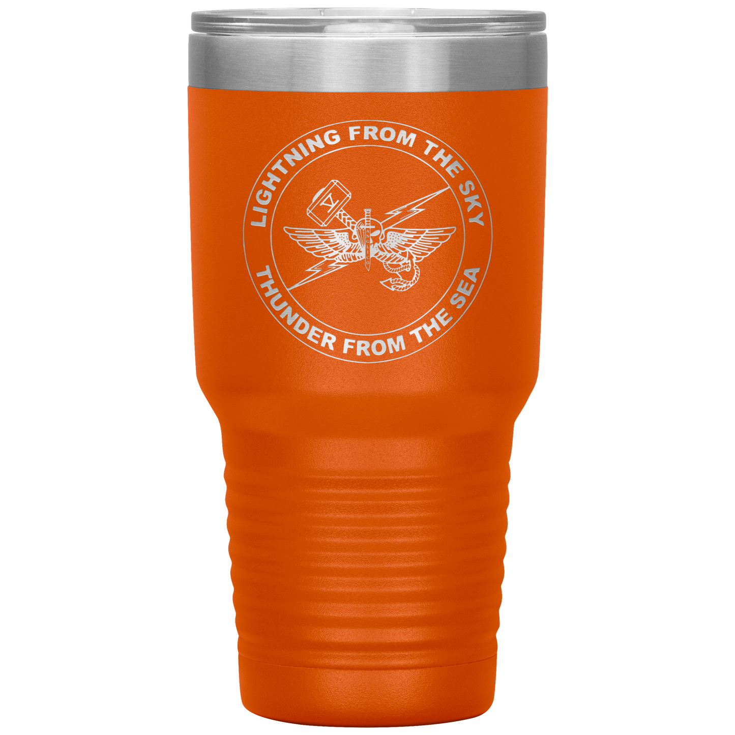 Orange 5th ANGLICO 30oz Engraved Tumbler
