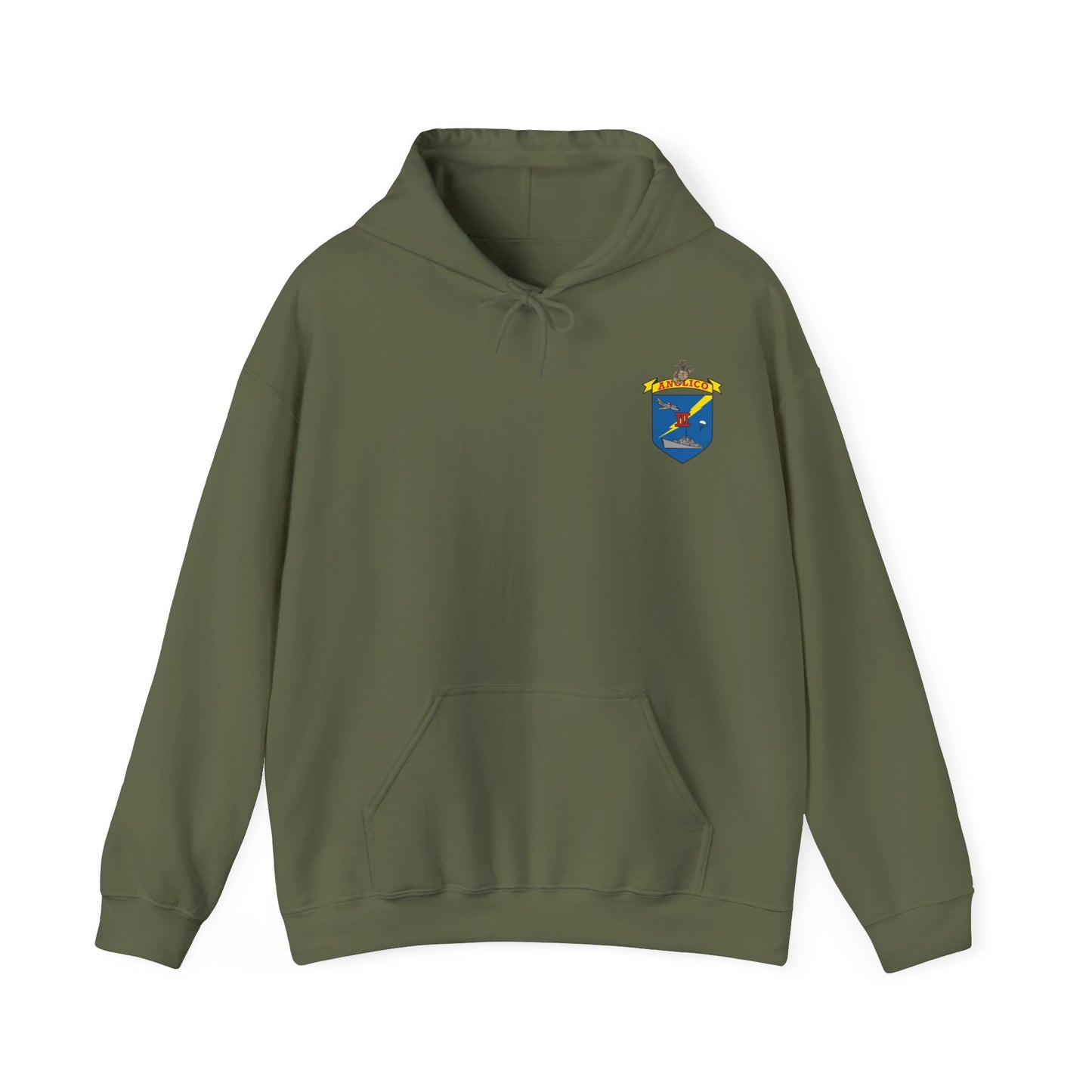 3D ANGLICO Crest Hoodie