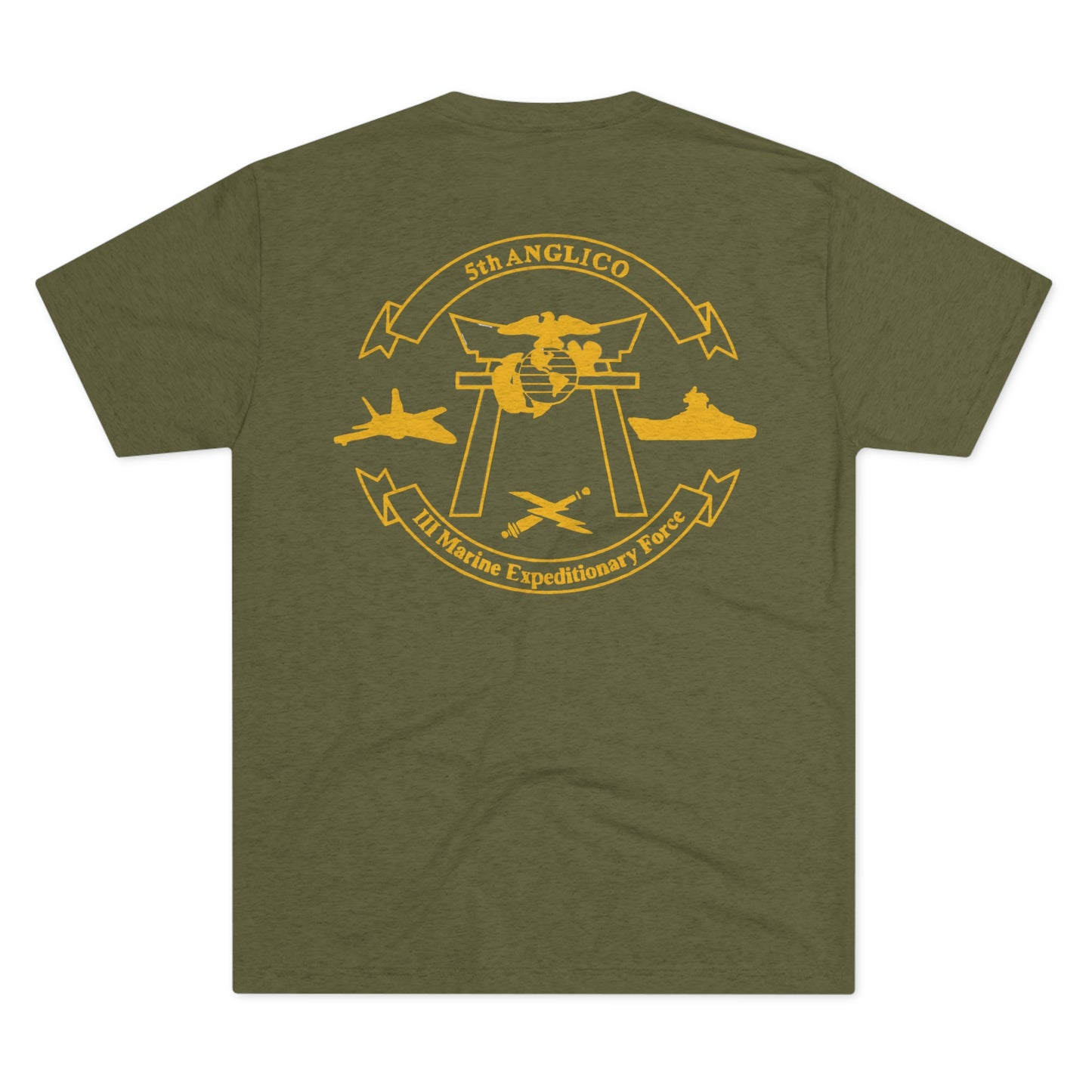 5th ANGLICO Crest Tee (Athletic)