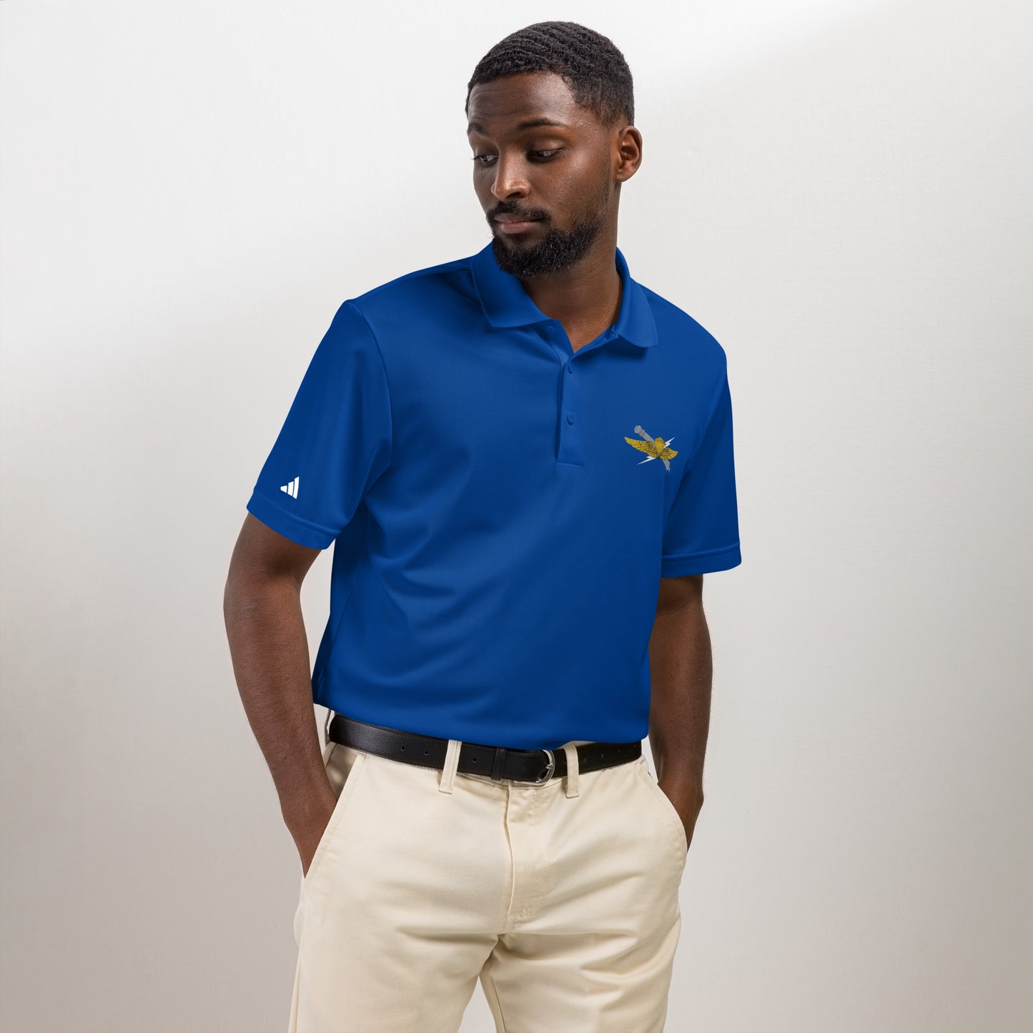 Embroidered ANGLICO Adidas Sport Polo Shirt