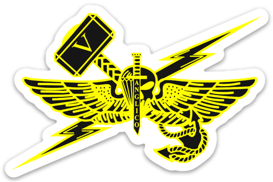 5th ANGLICO Jack Sticker Logo