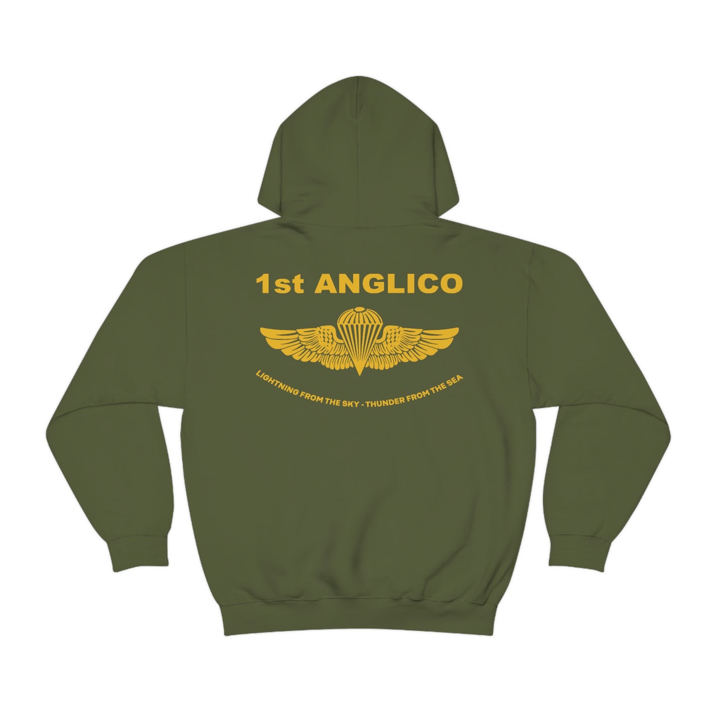 1st ANGLICO Sub Unit One Gold Wings Hoodie