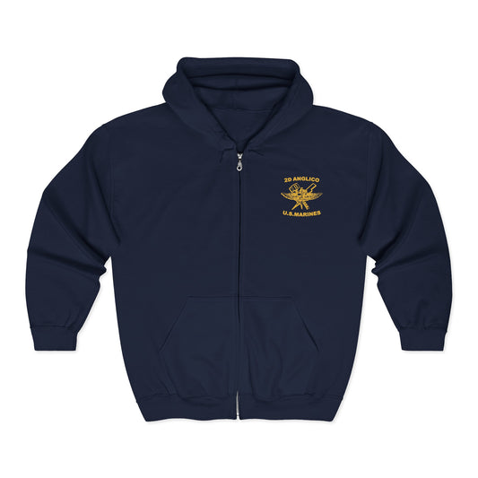 2nd ANGLICO Jack Zip Hoodie