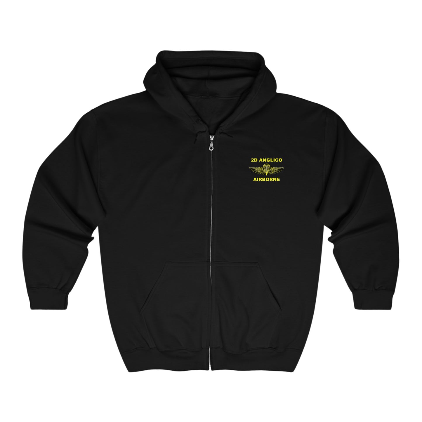 2D ANGLICO Retro Zip Hoodie