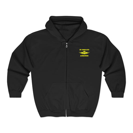 2D ANGLICO Retro Zip Hoodie