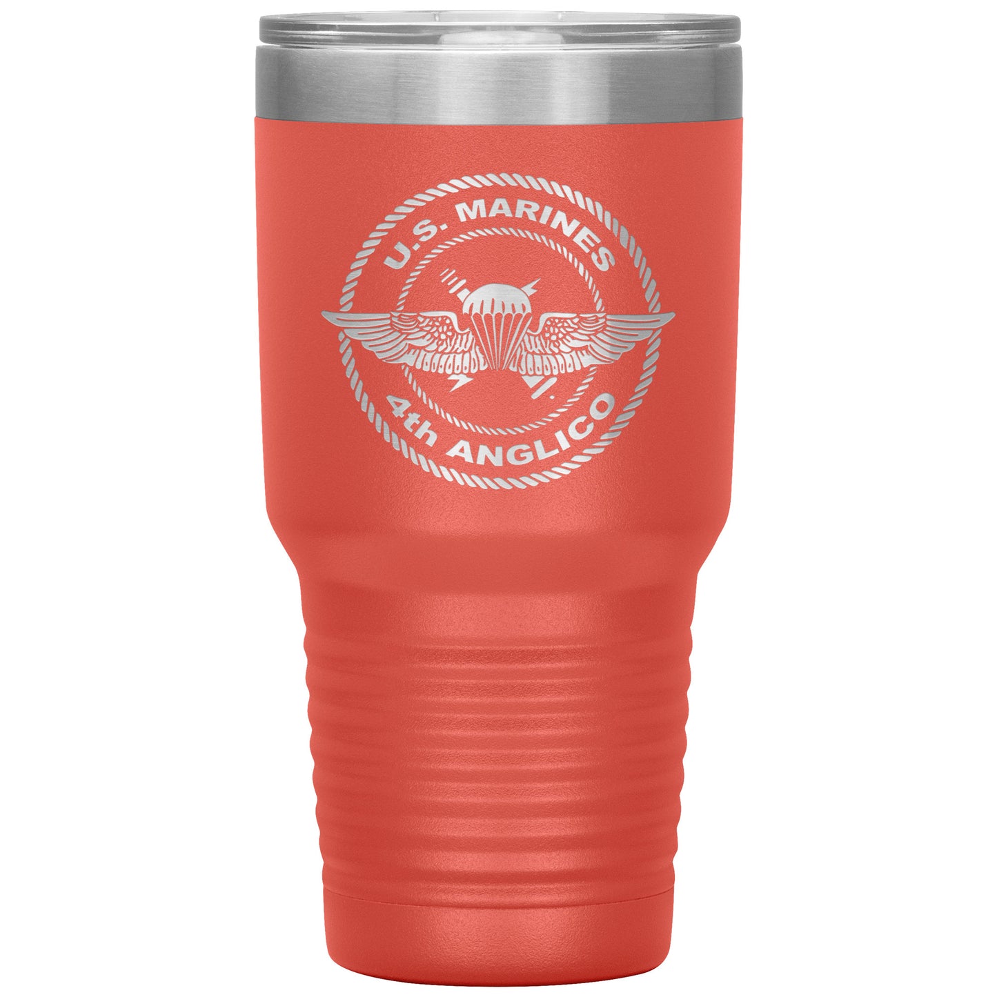 4th ANGLICO Crest Tumbler