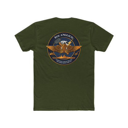 Military Green 6th ANGLICO Crest Tee