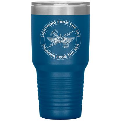 Blue 5th ANGLICO 30oz Engraved Tumbler