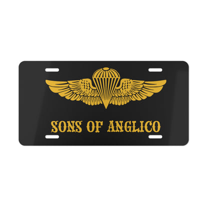 Sons of ANGLICO License Plate