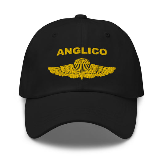 ANGLICO Gold Jump Wings Hat