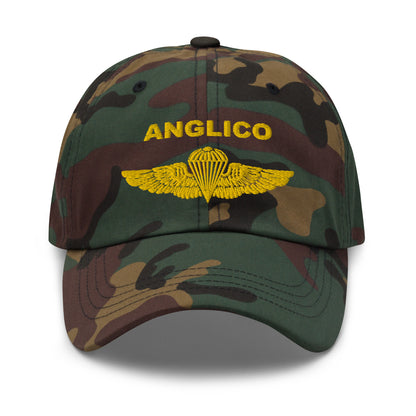 ANGLICO Gold Jump Wings Hat