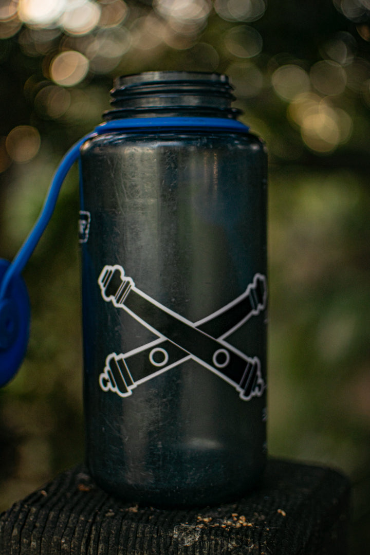 Crossed Cannon Sticker