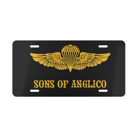 Sons of ANGLICO License Plate, 12 x 6 inch aluminum license plate