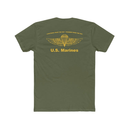 Military Green 3D ANGLICO Retro Tee Back