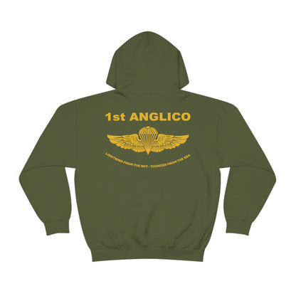 1st ANGLICO Sub Unit One Gold Wings Hoodie